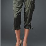 Trend Report-Rich & Skinny Army Green Cargo Pant