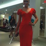 Model Wearing Spring Fashion