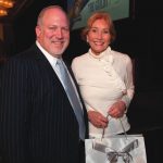 Segerstrom Center for the Arts – Spring Celebration – Lugano Diamonds’ Stuart Winston with Victoria Collins – Photo Doug Gifford
