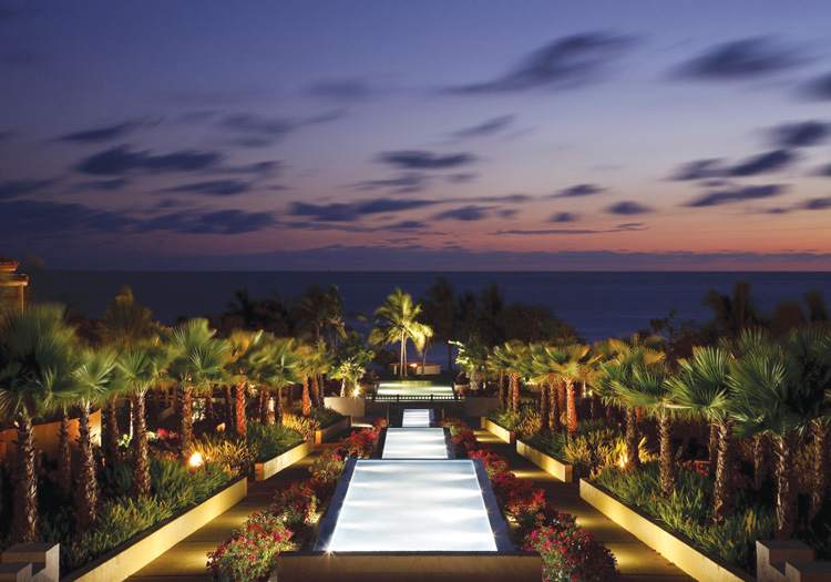 The view from the lobby of The St. Regis Punta Mita Resort