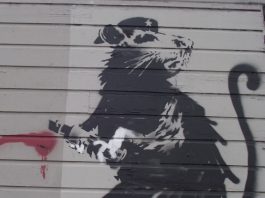 Haight Street Rat by Banksy