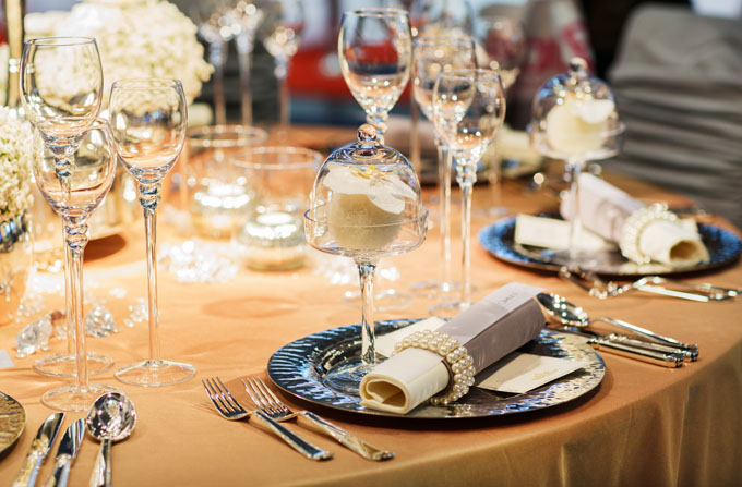 Formal dining courses require specific silverware