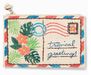 GREETINGS FROM PARADISE ZIP POUCH Tommy Bahama