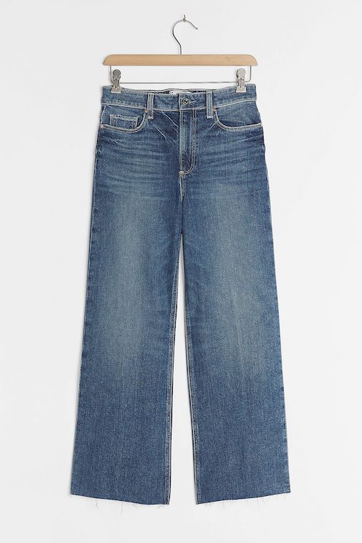 Paige Anessa Ultra High-Rise Wide-Leg Jeans
