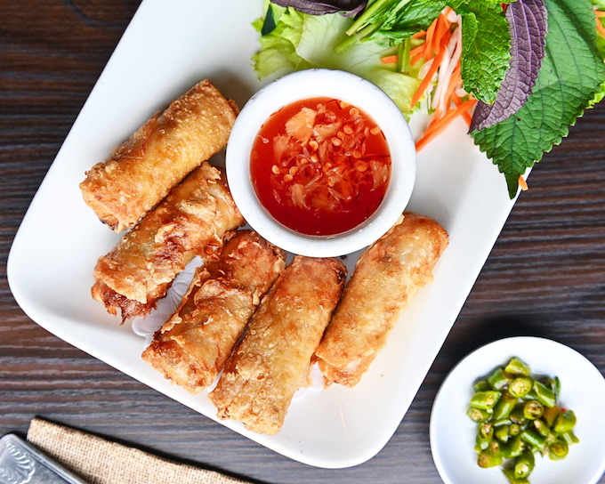 Bamboo Bistro traditional Vietnamese egg rolls_credit Connie Aboubakare