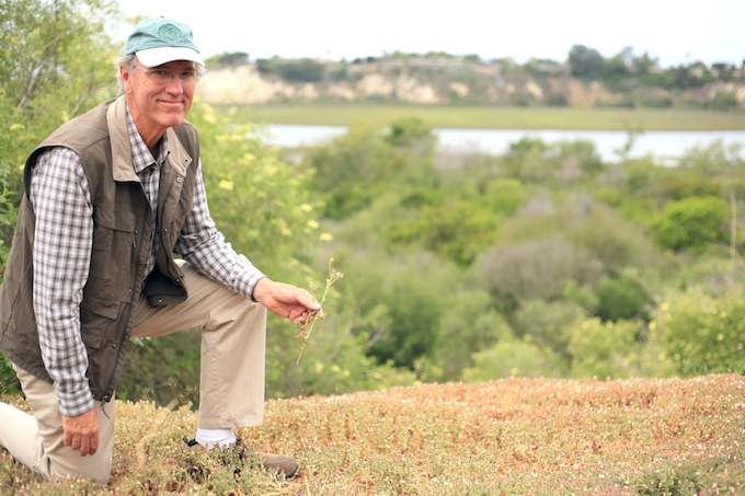 Ron Vanderhoff at Upper Newport Bay