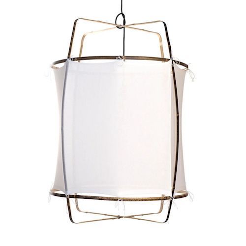 BAMBOO & COTTON PENDANT LIGHT