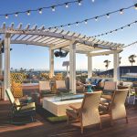 Topside, Lido House hotel’s rooftop deck