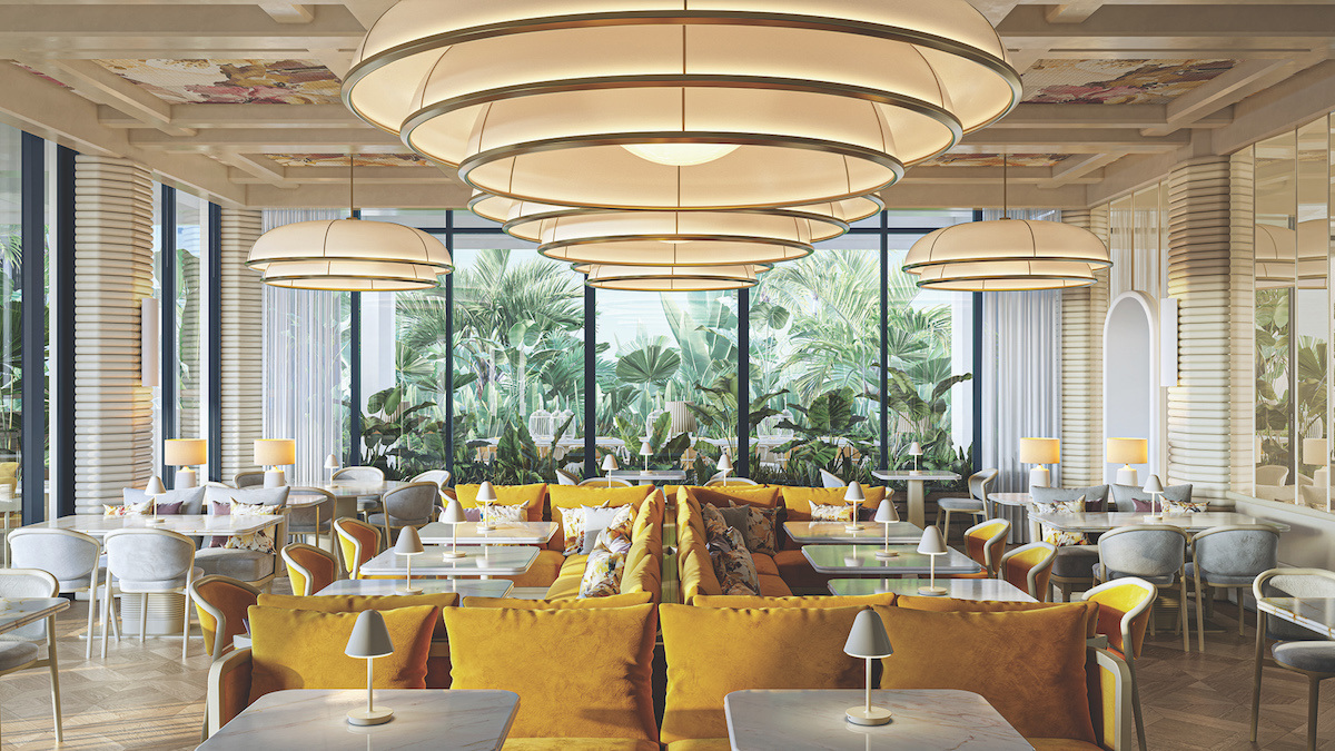 The Elwood Club - Dining Room - Rendering 1_Pendry Newport Beach