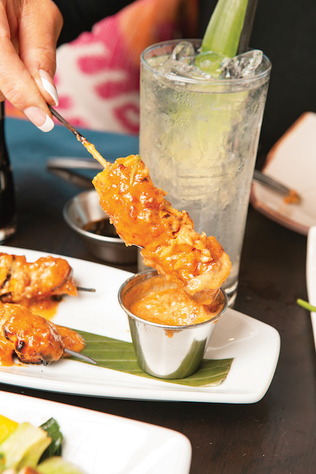 Thai Coconut Chicken Satays_Starfish Newport