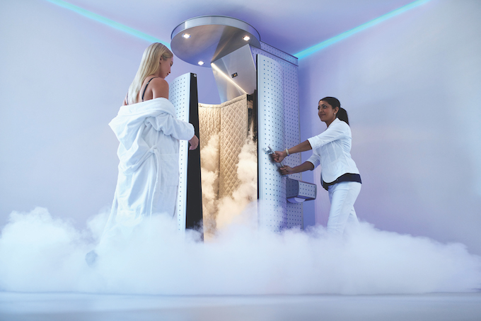 cryotherapy chamber-credit Jacob Lund/Shutterstock.com