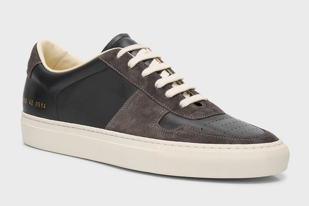MEN’S BBALL DUO NAPA AND SUEDE LOW-TOP SNEAKERS from Common Projects
