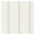 Large Strip Wallpaper in Linen at Pure Salt Interiors