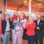 McG joins city dignitaries, and members of Sugar Ray to celebrate the ribbon cutting at Lido Theater-credit Avery Vega
